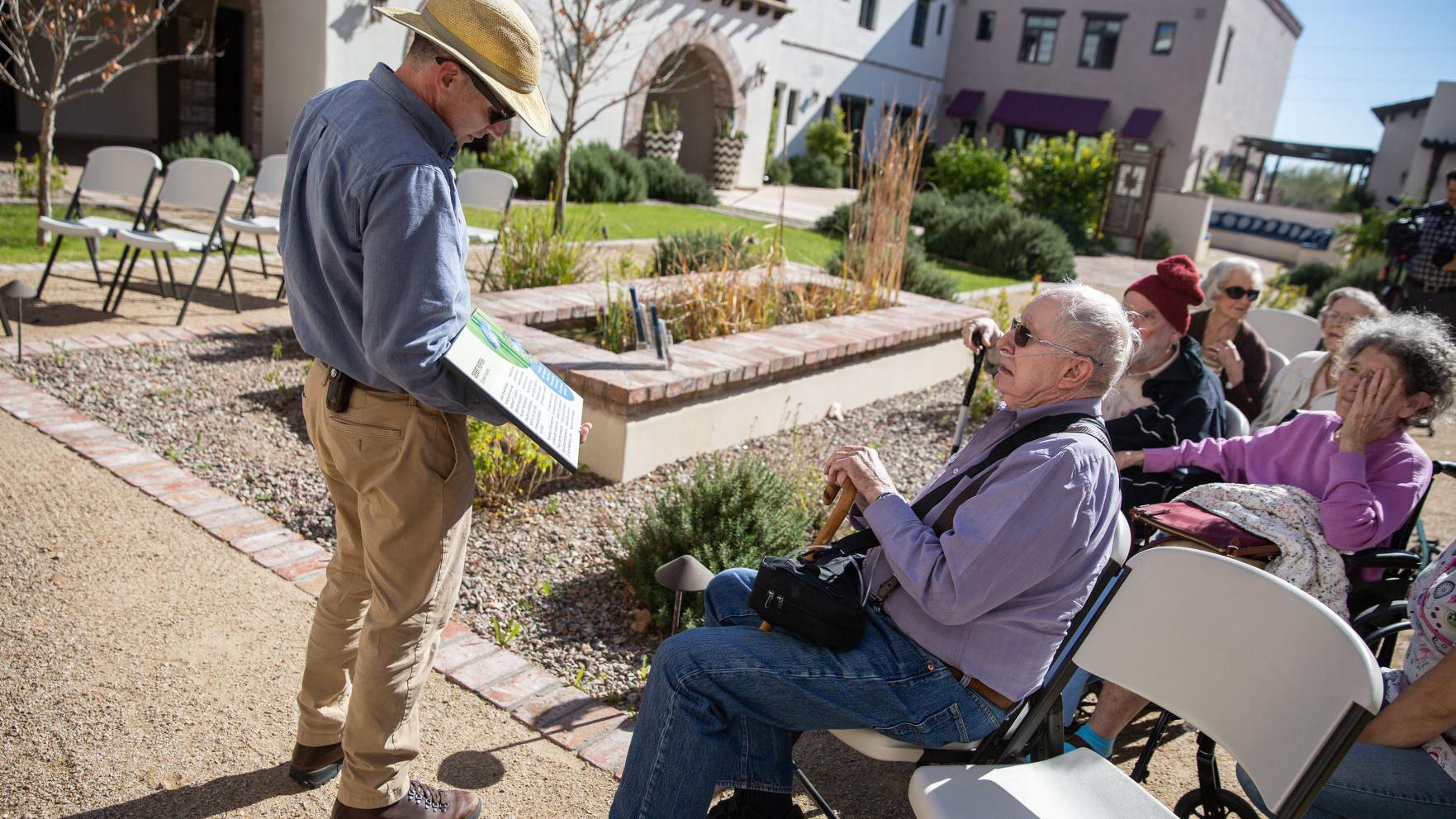 Endangered pupfish find shelter at Tucson retirement home